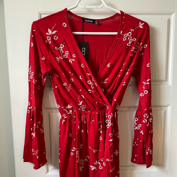 Boohoo Women’s Long Sleeve Dress - Picture 1 of 5